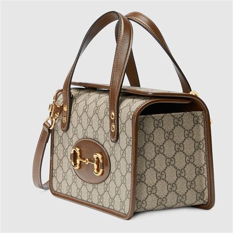 gucci horsebit gg monogram|GUCCI GG Supreme Monogram Web Mini Horsebit 1955.